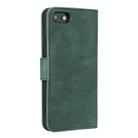 For iPhone 16e Nail Skin Feel Stitching Calf Texture Leather Phone Case(Green) - 3