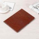 For iPad Pro 13  2024 Crocodile Texture Leather Tablet Case(Brown) - 2