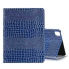 For iPad Pro 13  2024 Crocodile Texture Leather Tablet Case(Blue) - 1