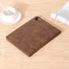 Retro Book Style Leather Tablet Case For iPad Pro 11 2024(Coffee) - 3