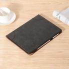 Retro Book Style Leather Tablet Case For iPad Pro 11 2024(Black) - 2
