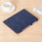 Retro Book Style Leather Tablet Case For iPad Pro 13 2024(Navy Blue) - 2