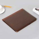 For iPad Pro 13 2024 Book Style Stitching Leather Tablet Case(Coffee) - 2