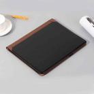 For iPad Pro 13 2024 Book Style Stitching Leather Tablet Case(Black) - 2