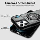 For iPhone 12 Pro Sliding Camshield TPU Hybrid PC Magnetic Holder Phone Case(Grey) - 3