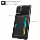 For Samsung Galaxy A05 ZM02 Card Slot Holder Phone Case(Black) - 2