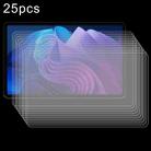 For TechLife Pad Plus 12 inch 25pcs 9H 0.3mm Explosion-proof Tempered Glass Film - 1