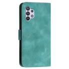For Samsung Galaxy A32 5G YX0080 Grid Butterfly Embossed Pattern Flip Leather Phone Case with Lanyard(Light Blue) - 3