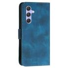 For Samsung Galaxy A54 5G YX0080 Grid Butterfly Embossed Pattern Flip Leather Phone Case with Lanyard(Dark Blue) - 3