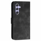 For Samsung Galaxy A54 5G YX0080 Grid Butterfly Embossed Pattern Flip Leather Phone Case with Lanyard(Black) - 3