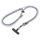 Color Match Adjustable Mobile Phone Anti-lost Long Lanyard(Grey) - 1