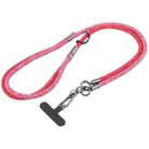 Color Match Adjustable Mobile Phone Anti-lost Long Lanyard(Red) - 1