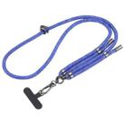 8mm Adjustable Mobile Phone Anti-lost Long Lanyard(Blue) - 1