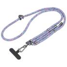 8mm Adjustable Mobile Phone Anti-lost Long Lanyard(Blue Purple) - 1