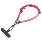 8mm Color Match Adjustable Mobile Phone Anti-lost Short Lanyard(Red) - 1