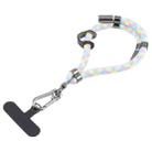 8mm Adjustable Mobile Phone Anti-lost Short Lanyard(Dazzle Colorful) - 1