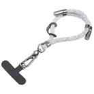 8mm Adjustable Mobile Phone Anti-lost Short Lanyard(Grey) - 1