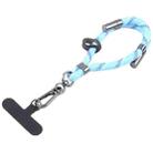 8mm Adjustable Mobile Phone Anti-lost Short Lanyard(Sky Blue) - 1