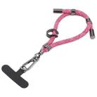 8mm Adjustable Mobile Phone Anti-lost Short Lanyard(Rose Red) - 1