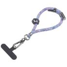 8mm Adjustable Mobile Phone Anti-lost Short Lanyard(Blue Purple) - 1