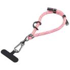 8mm Adjustable Mobile Phone Anti-lost Short Lanyard(Pink) - 1