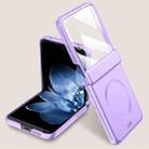 For Xiaomi Mix Flip Integrated Skin Feel MagSafe Spring Hinge Phone Case(Purple) - 1