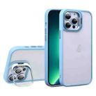 For iPhone 13 Pro Max U1 Invisible Lens Holder Acrylic + TPU Shockproof Phone Case(Sierra Blue) - 1