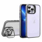 For iPhone 13 Pro U1 Invisible Lens Holder Acrylic + TPU Shockproof Phone Case(Grey) - 1