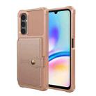 For Samsung Galaxy A05s Magnetic Wallet Card Bag Leather Phone Case(Rose Gold) - 2