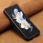 For Samsung Galaxy Z Flip7 Dream Triangle Leather Phone Case with Lanyard(Black) - 3