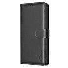 For Honor 300 Litchi Texture RFID Anti-theft Leather Phone Case(Black) - 2