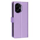 For Honor 300 Litchi Texture RFID Anti-theft Leather Phone Case(Purple) - 3