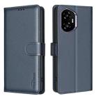 For Honor 300 Litchi Texture RFID Anti-theft Leather Phone Case(Blue) - 1