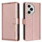 For Honor 400 Pro Global 160.8mm Litchi Texture RFID Anti-theft Leather Phone Case(Gold) - 1