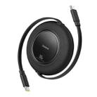 Baseus Free2Pull Mini 2m Retractable Charging Cable USB-C / Type-C to / Type-C 100W(Black) - 1