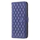 For Redmi Note 14 4G 163.25mm Diamond Lattice Wallet Flip Leather Phone Case(Blue) - 2