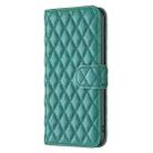 For Redmi Note 14 4G 163.25mm Diamond Lattice Wallet Flip Leather Phone Case(Green) - 2