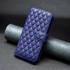For Redmi Note 14 Pro 4G Diamond Lattice Wallet Flip Leather Phone Case(Blue) - 2