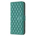 For Redmi Note 14 Pro 4G Diamond Lattice Wallet Flip Leather Phone Case(Green) - 3