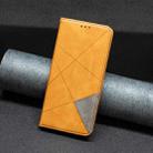 For Samsung Galaxy A16 5G Rhombus Texture Magnetic Leather Phone Case(Yellow) - 2