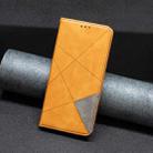 For Samsung Galaxy A56 5G Rhombus Texture Magnetic Leather Phone Case(Yellow) - 2