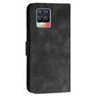 For Realme 8 / 8 Pro YX0080 Grid Butterfly Embossed Pattern Flip Leather Phone Case with Lanyard(Black) - 3