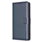 For Samsung Galaxy A36 Litchi Texture RFID Anti-theft Leather Phone Case(Blue) - 2