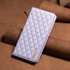 For Samsung Galaxy A56 5G Diamond Lattice Magnetic Leather Flip Phone Case(Purple) - 2