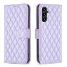 For Samsung Galaxy A16 5G Diamond Lattice Wallet Flip Leather Phone Case(Purple) - 1