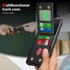 For Samsung Galaxy A16 5G Vertical Flip Card Bag Holder Leather Phone Case(Black) - 3