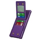 For Samsung Galaxy S25 Ultra 5G Vertical Flip Card Bag Holder Leather Phone Case(Purple) - 2