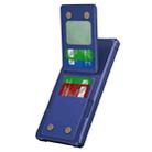 For Samsung Galaxy S25 Ultra 5G Vertical Flip Card Bag Holder Leather Phone Case(Dark Blue) - 2