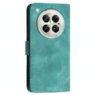 For Infinix Zero 40 4G / Zero 40 5G YX0080 Grid Butterfly Embossed Pattern Flip Leather Phone Case with Lanyard(Light Blue) - 3