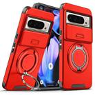 For Google Pixel 10 Pro XL Sliding Camshield Ring Holder Phone Case(Red) - 1